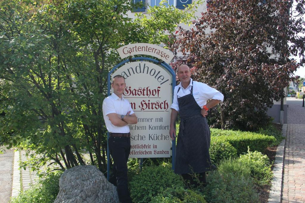 Gasthof Landhotel Hirsch Ostrach Eksteriør billede