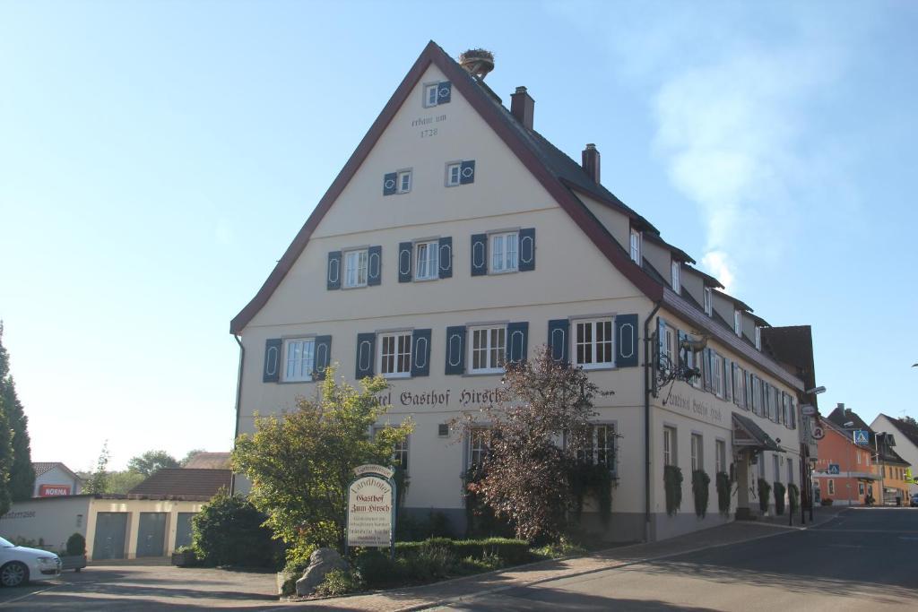 Gasthof Landhotel Hirsch Ostrach Eksteriør billede